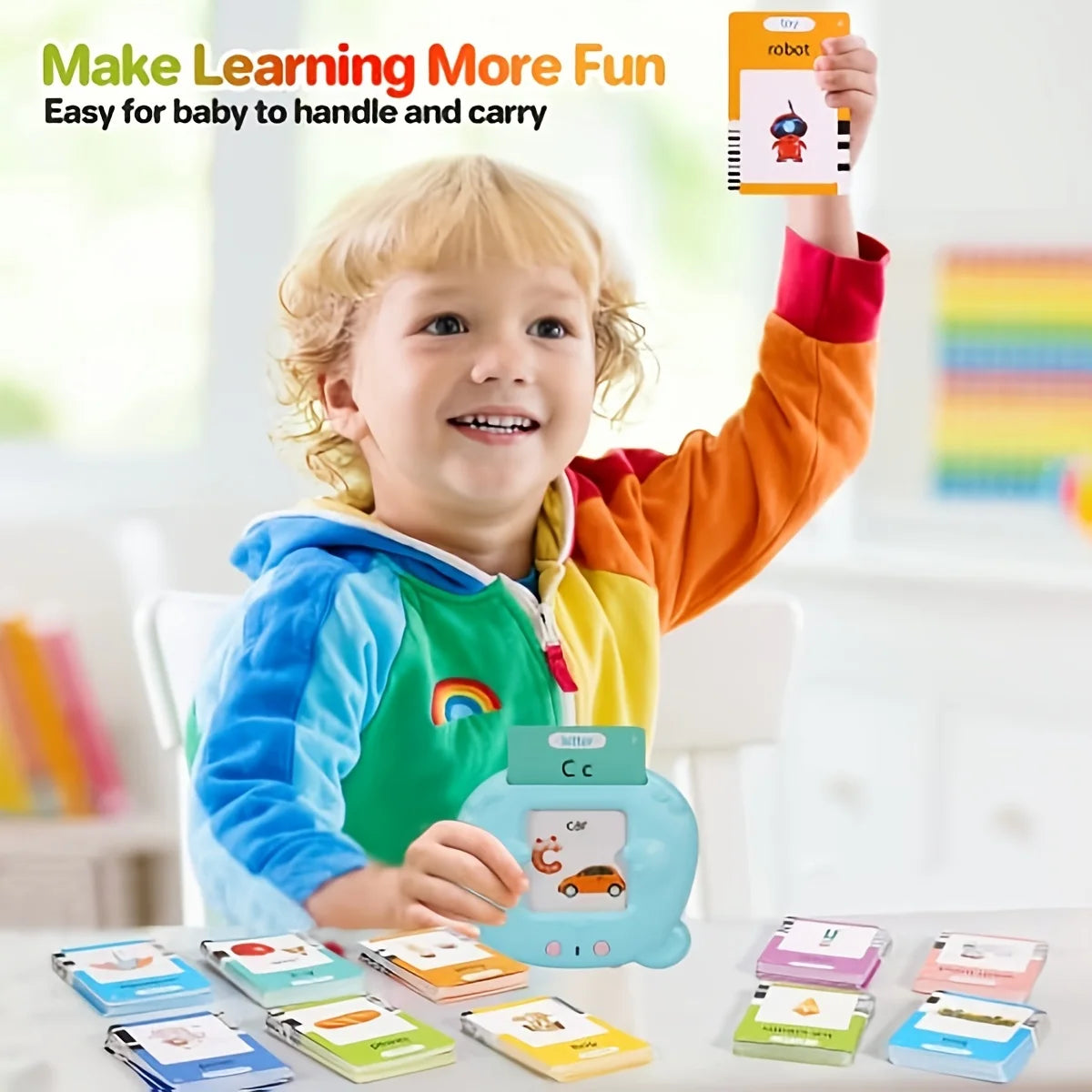 Learning Machine for Kid Talking Flash Cards